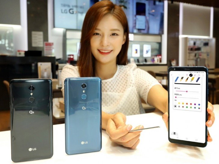 LG ra Q8 (2018) màn hình 6.2 inch và bút cảm ứng, giá 11 triệu đồng