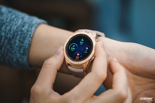 Đánh giá đồng hồ Samsung Galaxy Watch Active: thiết kế tối giản là điểm cộng, hợp với người yêu thể thao - Ảnh 8.