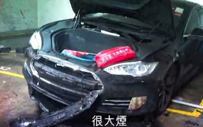 Xe Tesla Model S bất ngờ bốc cháy tại bãi đỗ xe ở Hồng Kông, Tesla từ chối bình luận về nguyên nhân - Ảnh 2.