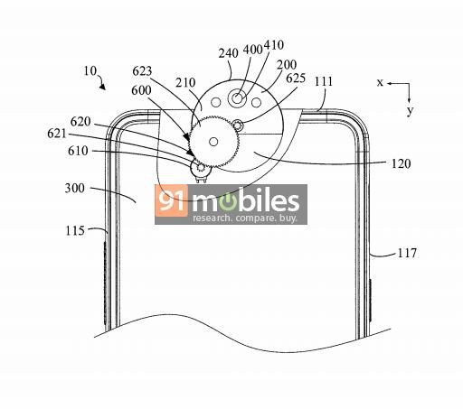 Sáng chế mới cho thấy OPPO sắp ra mắt smartphone với camera xoay lật độc đáo - Ảnh 3.