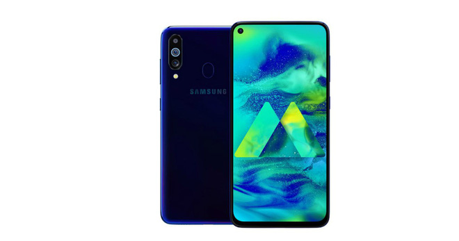 Galaxy M40 lộ ảnh render, xác nhận màn hình Infinity-O và cụm 3 camera - Ảnh 1.