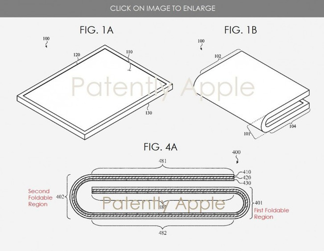 Apple được cấp bằng sáng chế iPhone màn hình gập, có thể ra mắt vào cuối năm 2020 - Ảnh 1.