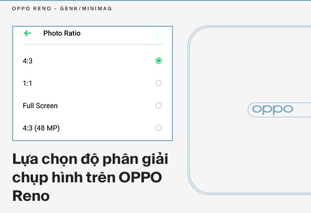 Đánh giá chi tiết OPPO Reno: Một phần độc đáo chín phần chỉn chu - Ảnh 14.