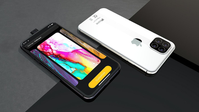 Ngắm concept iPhone 11 Pro đầy hấp dẫn với camera selfie thò thụt độc đáo, 4 camera sau hình vuông - Ảnh 4.