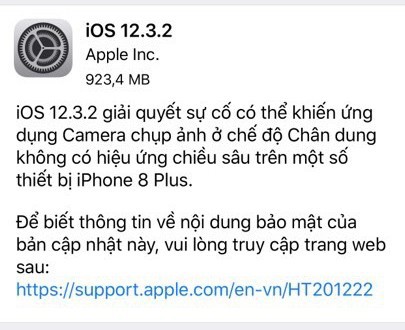 iOS 12.3.2 làm khốn khổ người dùng muốn lên đời iPhone mới - Ảnh 1.