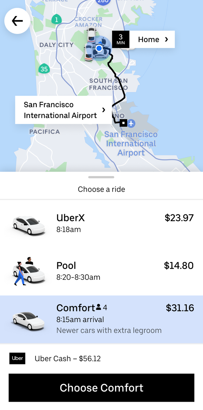Uber ra mắt thêm dịch vụ cận cao cấp, hành khách có thể chọn chế độ “im lặng” nếu trả thêm tiền - Ảnh 1.