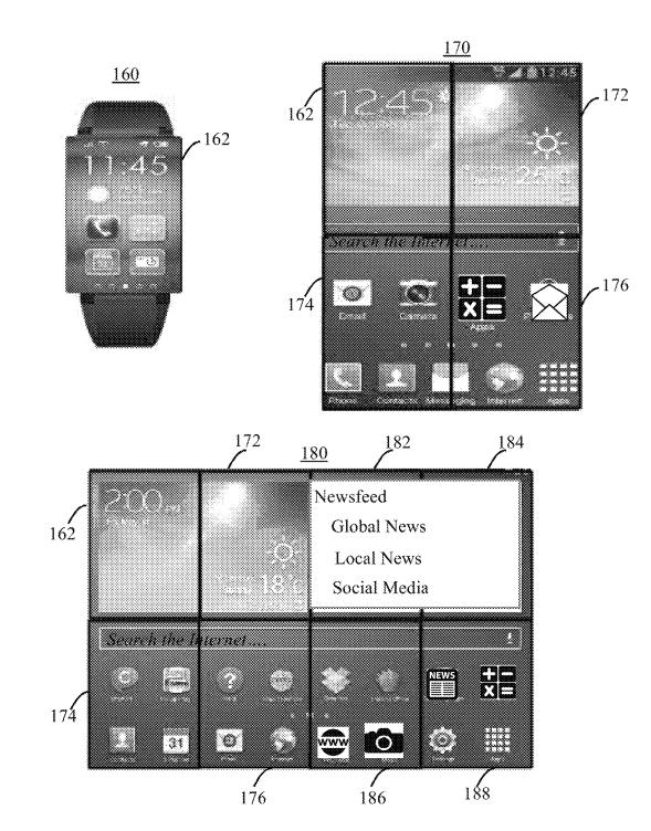 Đây là chiếc smartwatch mà IBM đang ấp ủ, màn hình có thể mở rộng thành smartphone hoặc tablet - Ảnh 1.