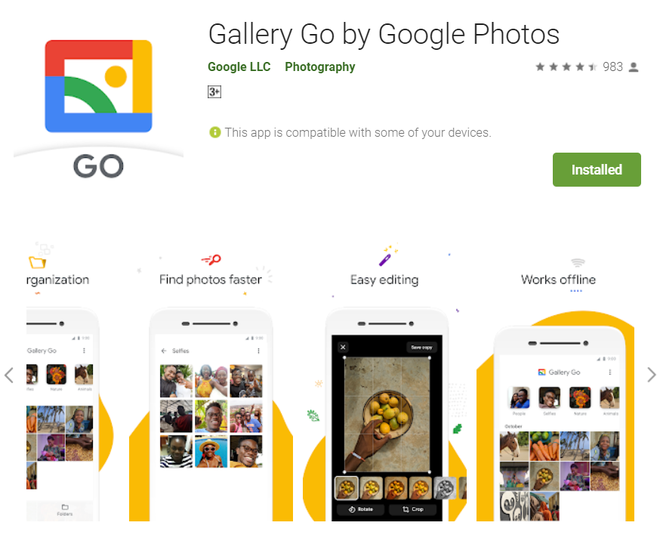 Google ra mắt Gallery Go, ứng dụng quản lý ảnh cho smartphone giá rẻ - Ảnh 1.