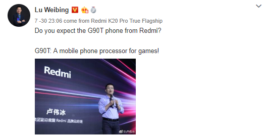 Redmi chuẩn bị ra mắt smartphone chuyên game giá rẻ, dùng chip Helio G90T - Ảnh 1.