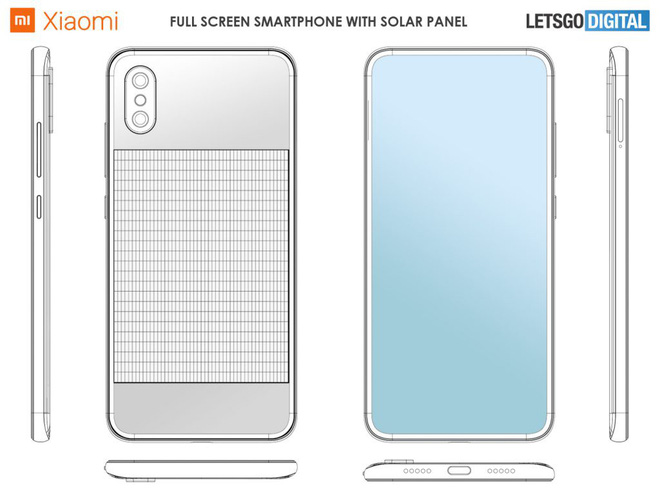 Xiaomi đăng ký bằng sáng chế cho smartphone có pin năng lượng mặt trời - Ảnh 1.