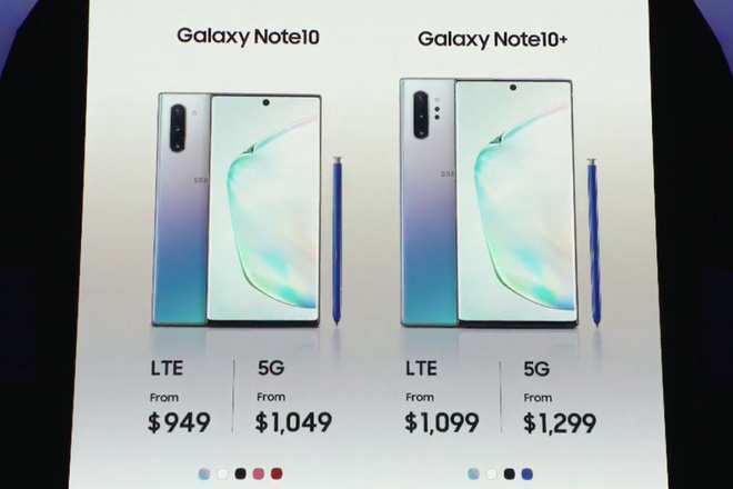Galaxy Note10+ 5G phiên bản cao cấp nhất có giá 1.400 USD - Ảnh 1.