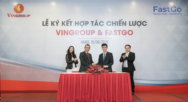 Vingroup hợp tác với FastGo tham gia thị trường xe công nghệ, cạnh tranh với Grab, Be, Mygo... - Ảnh 2.