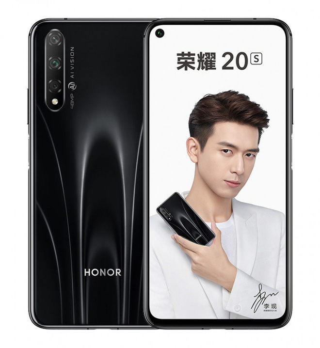 Honor 20S ra mắt: Màn hình đục lỗ, 3 camera sau, chip Kirin 810, pin 3.750 mAh, giá từ 265 USD - Ảnh 1.