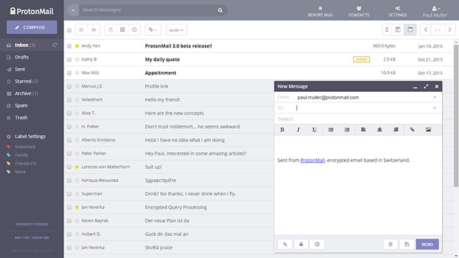 Không được dùng Gmail, người dùng Huawei có thể sẽ phải dùng ProtonMail làm trình email mặc định - Ảnh 1.