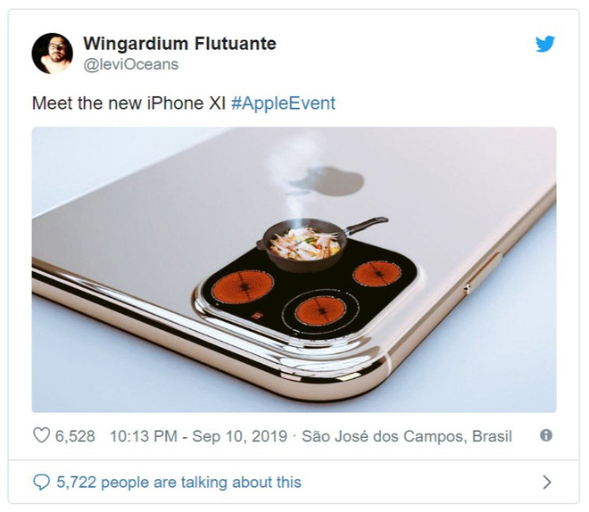 Vừa ra mắt, iPhone 11 đã bị chế nhạo là giống fidget spinner, quả dừa, bóng bowling, thậm chí là cả bếp từ - Ảnh 3.