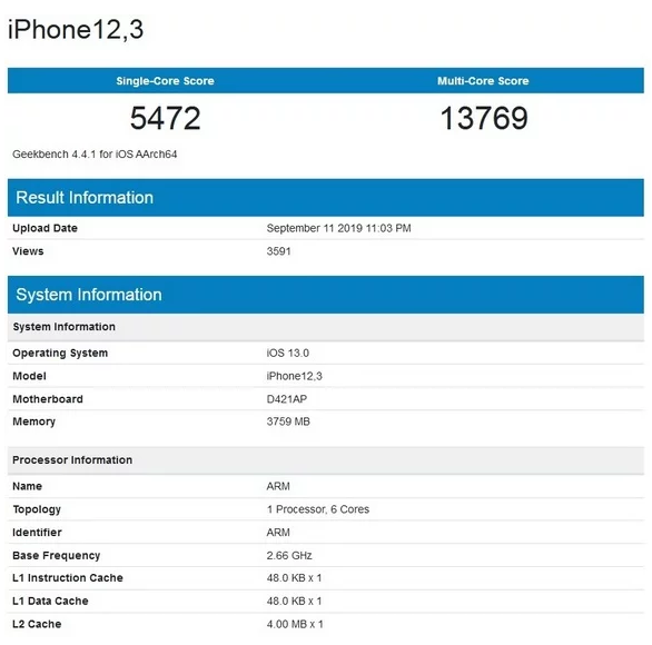 GeekBench xác nhận chip A13 Bionic của Apple mạnh hơn nhiều Snapdragon 855+ và Exynos 9825 - Ảnh 2.