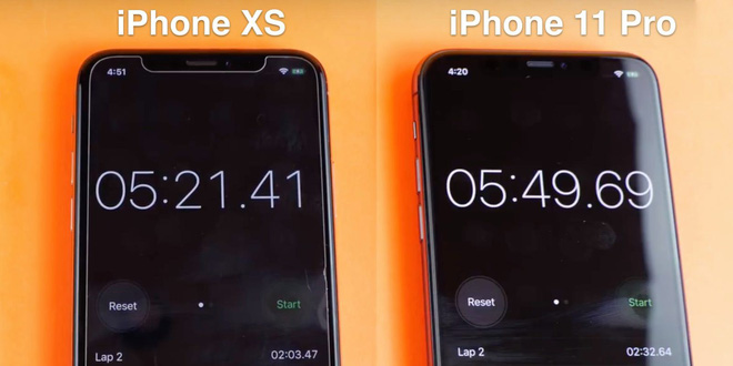 iPhone 11 Pro bị chính iPhone Xs đánh bại trong thử nghiệm tốc độ thực tế - Ảnh 1.