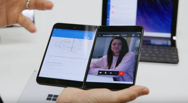 Cận cảnh Microsoft Surface Duo: Smartphone hai màn hình gập, bản lề độc đáo, thiết kế ấn tượng - Ảnh 8.