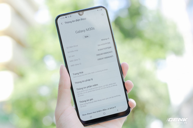 Trên tay Galaxy M30s: 3 tùy chọn màu sắc, cụm camera mới, pin 6.000 mAh, giá 6.99 triệu đồng - Ảnh 13.
