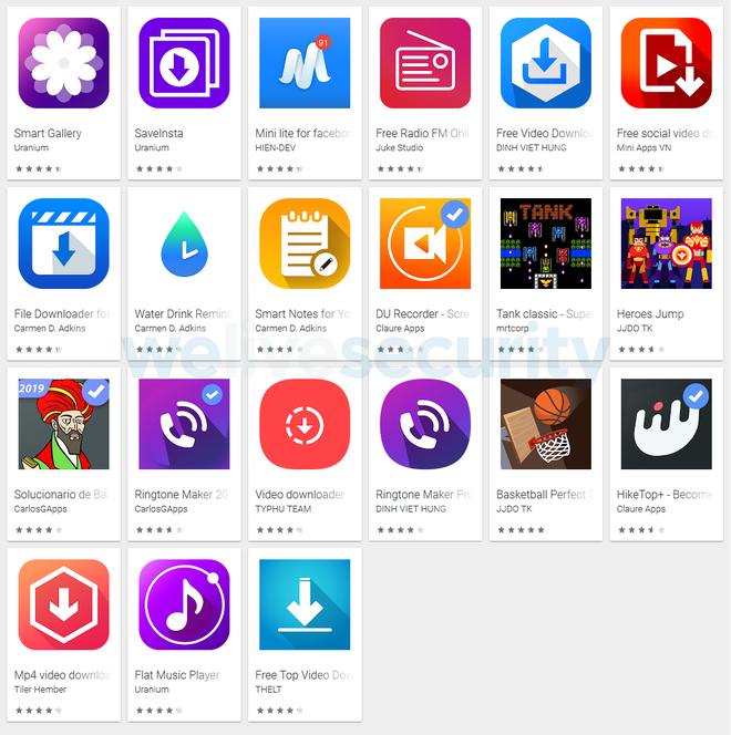 Một sinh viên Việt Nam bị phát hiện đăng tải 42 ứng dụng Android chứa mã độc quảng cáo lên Google Play Store - Ảnh 1.