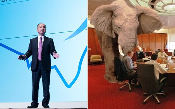 Masayoshi Son vừa có một bài thuyết trình điên rồ: Mang một ‘con voi’ vào phòng họp, ‘hoang tưởng’ rằng kỳ lân gãy sừng WeWork sẽ có lãi và tăng trưởng chóng mặt! - Ảnh 1.
