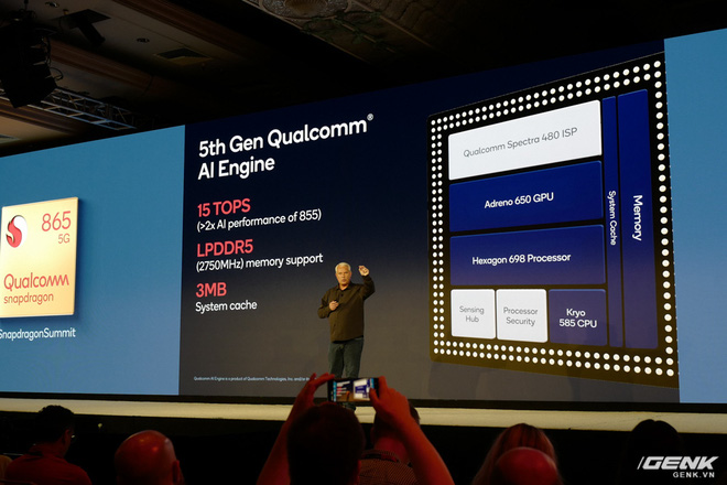 Chi tiết Qualcomm Snapdragon 865: Nhanh hơn 25% so với 855, hỗ trợ cảm biến ảnh lên đến 200MP, Engine AI thế hệ 5 - Ảnh 3.