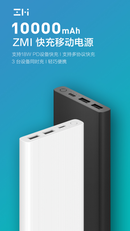Xiaomi ra mắt sạc dự phòng 10.000mAh, sạc nhanh chuẩn USB PD, giá hơn 300.000 đồng - Ảnh 1.