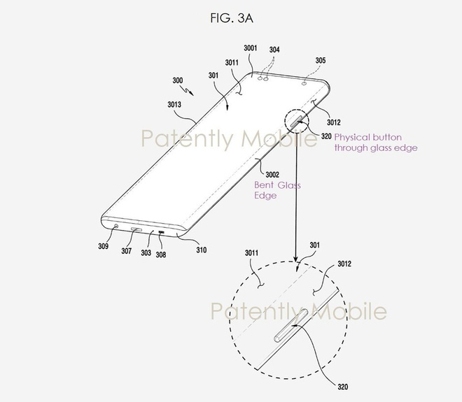 Bằng sáng chế của Samsung tiết lộ Galaxy Note 20 sẽ có màn hình siêu cong, nhưng vẫn có nút vật lý ở cạnh bên - Ảnh 2.