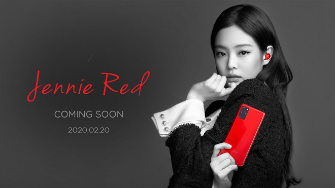 Samsung ra mắt Galaxy S20 màu đỏ dành riêng cho fan của Jennie (Blackpink) - Ảnh 1.
