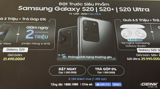 Doanh số không đạt kỳ vọng, Samsung giảm giá Galaxy S20 tại VN dù máy chưa bán ra - Ảnh 5.