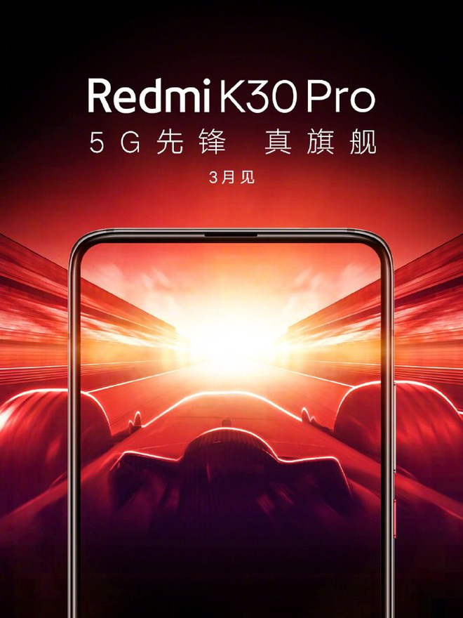 Smartphone quốc dân Redmi K30 Pro lộ diện với camera thò thụt, ra mắt vào tháng 3 - Ảnh 1.