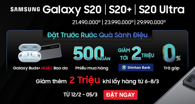 Doanh số không đạt kỳ vọng, Samsung giảm giá Galaxy S20 tại VN dù máy chưa bán ra - Ảnh 3.