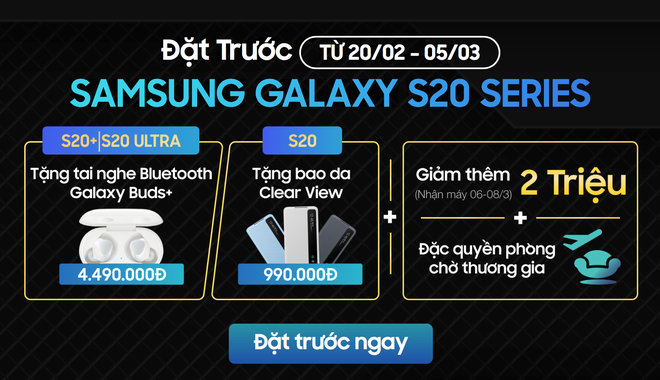 Doanh số không đạt kỳ vọng, Samsung giảm giá Galaxy S20 tại VN dù máy chưa bán ra - Ảnh 2.