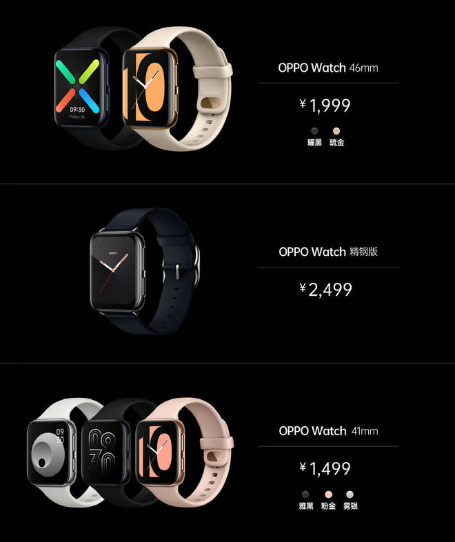 OPPO Watch ra mắt: Thiết kế giống Apple Watch, hỗ trợ eSIM, sạc nhanh VOOC, giá từ 5 triệu đồng - Ảnh 4.