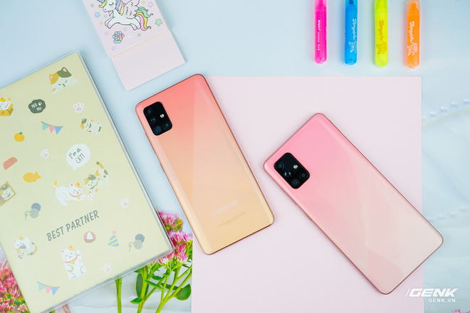 Ảnh thực tế Galaxy A51 và Galaxy A71 màu Hồng mới, quà dành cho chị em phụ nữ nhân ngày 8/3 - Ảnh 3.