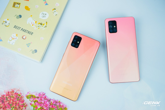 Ảnh thực tế Galaxy A51 và Galaxy A71 màu Hồng mới, quà dành cho chị em phụ nữ nhân ngày 8/3 - Ảnh 2.