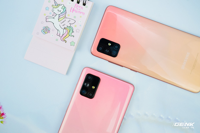 Ảnh thực tế Galaxy A51 và Galaxy A71 màu Hồng mới, quà dành cho chị em phụ nữ nhân ngày 8/3 - Ảnh 7.