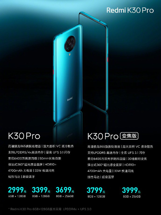 Redmi K30 Pro chính thức ra mắt: “Ông vua” hiệu năng trên giá tiền mới của Xiaomi - Ảnh 3.