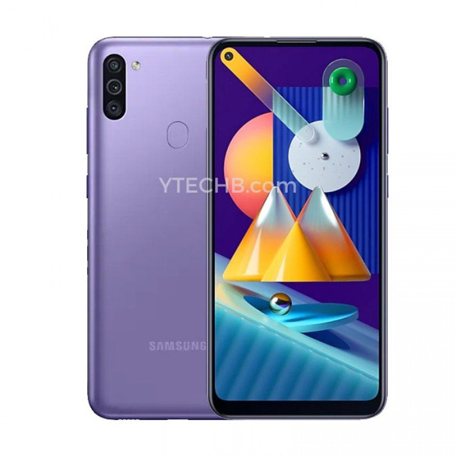 Galaxy M11 lộ diện: Màn hình đục lỗ, 3 camera sau, Snapdragon 450, pin 5000mAh - Ảnh 3.