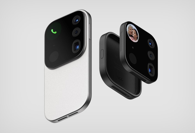 Concept iPhone điên rồ với cụm camera siêu to khổng lồ có thể tháo rời được - Ảnh 1.