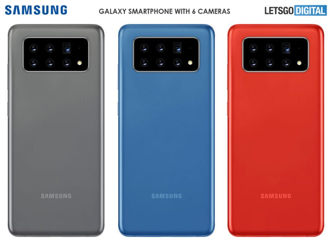 Samsung đệ trình bằng sáng chế smartphone với 6 camera chính có thể dịch chuyển - Ảnh 1.