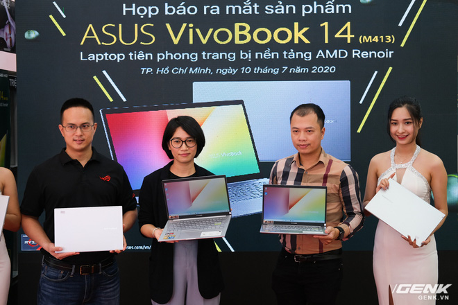 Cận cảnh ASUS VivoBook 14 (M413): Chạy Ryzen 4000 series, đồ họa tích hợp Radeon RX Vega 6, SSD lên đến 1TB, giá từ 15,49 triệu đồng - Ảnh 1.