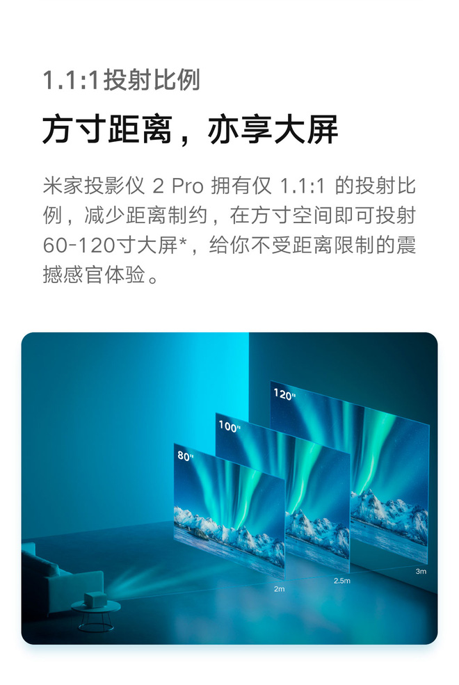 Xiaomi ra mắt máy chiếu Mijia Projector 2 Pro: Màn chiếu tối đa 200 inch, độ sáng 1300 ANSI, giá 15 triệu đồng - Ảnh 3.