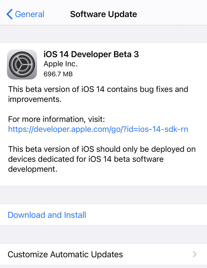 iOS 14 Beta 3 ra mắt: Tổng hợp những tính năng mới - Ảnh 8.