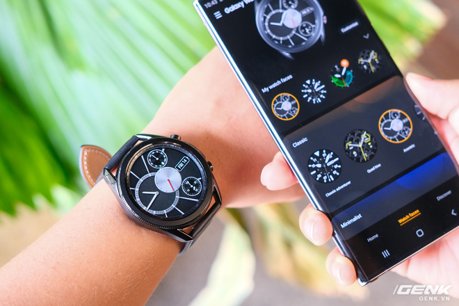 Mở hộp Galaxy Watch3 mặt 45mm: Thiết kế thanh lịch hơn, trang bị khả năng đo nồng độ oxy trong máu, có hơn 120 bài tập tại nhà, bản GPS giá từ 9,99 triệu đồng - Ảnh 13.
