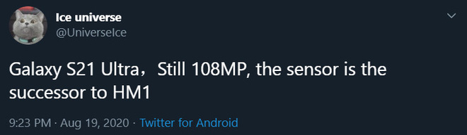 Tin đồn: Galaxy S21 Ultra sẽ có camera chính tương tự thế hệ cũ 108MP, hỗ trợ sạc nhanh 60W? - Ảnh 2.