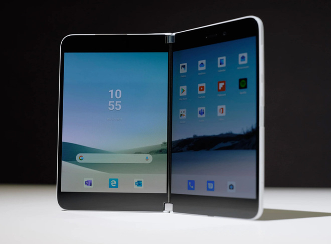 Samsung đang phát triển một chiếc smartphone màn hình gập mới sở hữu hình thức như Surface Duo? - Ảnh 2.