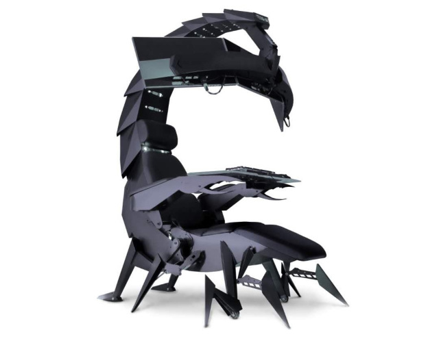 Ghế chơi game hình bọ cạp có thể biến hình đầy ảo diệu - Ảnh 2.
