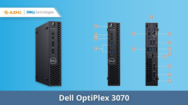 Dell OptiPlex 3070 Micro – Máy tính để bàn lý tưởng cho văn phòng hiện đại - Ảnh 2.
