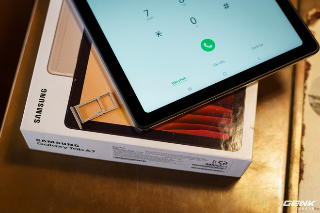 Mở hộp Samsung Galaxy Tab A7: thiết kế pha lẫn hoài cổ và hiện đại, loa là điểm mạnh - Ảnh 14.